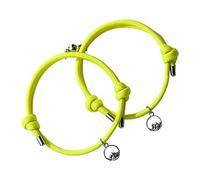 GGYTMQL 2PCS Valentine's Day Glow In The Dark Rope Sea Vow Magnet Suction Couple Bracelet Pair Of Statement