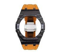 GGYTMQL 3rd carbon fiber case for ga2100 2110 gen3 gen4 modification kit luxury protective rubber sports band butterfly buckle Origin China