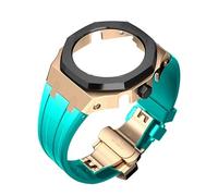 GGYTMQL 4th Generation GA2100 Rubber, Metal Bezel Strap Kit with Dial Butterfly Buckle for Men/Women GA2100 Upgrade DIY Replacement Accessories Set watch strap