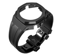 GGYTMQL 4th Generation GA2100 Rubber, Metal Bezel Strap Kit with Dial Butterfly Buckle for Men/Women GA2100 Upgrade DIY Replacement Accessories Set watch strap