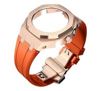 GGYTMQL 4th Generation GA2100 Rubber, Metal Bezel Strap Kit with Dial Butterfly Buckle for Men/Women GA2100 Upgrade DIY Replacement Accessories Set watch strap