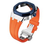 GGYTMQL 4th Generation GA2100 Rubber, Metal Bezel Strap Kit with Dial Butterfly Buckle for Men/Women GA2100 Upgrade DIY Replacement Accessories Set watch strap