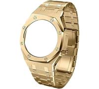 GGYTMQL 5rd/4rd All Stainless Steel Watch Bezel Strap Replacement Accessories，For GA2100/GA2110 Men's Women Watches Modification Upgrade With Tool watch strap