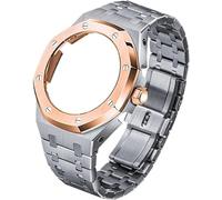 GGYTMQL 5rd/4rd Kit All Stainless Steel Watch Bezel Strap Replacement Accessories，For GA2100/GA2110 Watches Modification And Upgrade