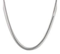 GGYTMQL 6/16/18/20/22/24 inch 6mm soft flat snake chain necklace for woman man fashion wedding jewelry