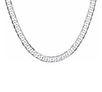 GGYTMQL 8mm 24 inch sideways chain necklace for women men engagement wedding jewelry Made in China