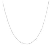 GGYTMQL 925 16/18/20/22/24/26/28/30 Inch 2mm Flat Snake Chain Necklace for Woman Man Gift Lady Jewelry
