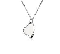 GGYTMQL 925 Choker Drop Necklaces Triangle Shape Gold Color Woman Wedding Party Birthday fine Jewelry