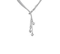 GGYTMQL 925 Five Heart Snake Chain Necklace for Women Wedding Engagement Party Jewelry