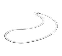 GGYTMQL 925 Jewelry Men's Blade Necklace Ladies Temperament Short Section Flat Snake Chain high-end