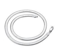 GGYTMQL 925 necklace 4mm snake chain men & women couple jewelry blade chain jewelry gift