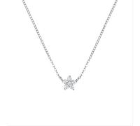 GGYTMQL 925 necklace snowflake zircon necklace pendant for women wedding accessories fine jewelry