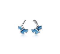 GGYTMQL 925 Real Jewelry Tiny Asymmetric Summer Watermelon Stud Earrings For
