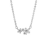 GGYTMQL 925 Small Daisy Necklaces for Women Sun Flower Clavicle Chain Choker Jewelry
