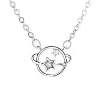 GGYTMQL 925 Star Statement Necklace for Women Zircon Stone chokers Necklaces Pendants