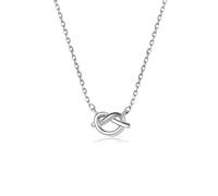 GGYTMQL 925 Sterling Silver Necklace Cross Love Personality Necklace Korean Fashion Silver Jewelry