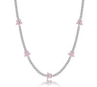 GGYTMQL 925 Sterling Silver Necklace for Women Bridal Wedding Chocker Necklaces Jewelry Birthday