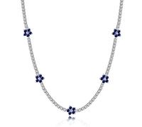 GGYTMQL 925 Sterling Silver Necklace for Women Bridal Wedding Chocker Necklaces Jewelry Birthday