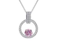 GGYTMQL 925 sterling silver pendant for women jewelry moissanite diamond necklace with setting moissanite stone