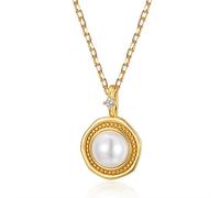 GGYTMQL 925 Sterling Sliver Pendant for Women Plastic Beads Necklace Anniversary fine Jewelry Christmas
