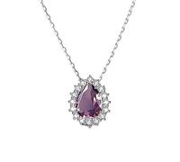 GGYTMQL 925 water drop pendant necklaces for women fine