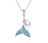 GGYTMQL 925 Zircon Pendant Choker Necklace for Women Wedding