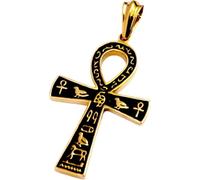 GGYTMQL Accessories 925 Sterling Silver Vintage Amulets Necklace For Women, Ancient Pendant - Egyptian Jewelry For Men, Egyptian Necklace For Halloween