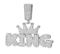 GGYTMQL Alphabet Necklace Accessories Men's Clothing Accessories Street Dance Performance Pendants Men's and Women's Sweater Chains