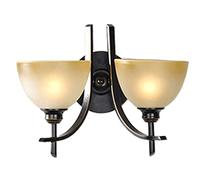 GGYTMQL American Style Hallway Bedroom Wall lamp, Dining Hallway Lighting Wall Light Fixture, Country Pastoral Retro European Style Interior Wall Sconce, for Bedside, Living Room Wall Lantern