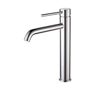 GGYTMQL Bathroom Brush Gold Lavatory Widespread Faucet hot and Cold Three Holes Sink Mixer 8 Inch Sink Faucet Black Nickel(Brush Gold)