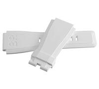 GGYTMQL Bell & Ross Original 24mm x 24mm White Rubber Replacement Strap