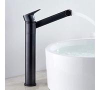 GGYTMQL Black Basin Faucets Bath Basin Mixer Faucet Bathroom Vessel Washbasin Water Mixer Taps Hot and Cold Water Mixer Tap Rose Gold(Rose Gold)