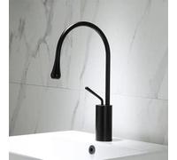GGYTMQL Black Basin Faucets Bath Basin Mixer Faucet Bathroom Vessel Washbasin Water Mixer Taps Hot and Cold Water Mixer Tap Rose Gold(Rose Gold)