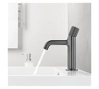 GGYTMQL Black Basin Faucets Bath Basin Mixer Faucet Bathroom Vessel Washbasin Water Mixer Taps Hot and Cold Water Mixer Tap Rose Gold(Rose Gold)