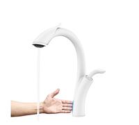 GGYTMQL Black Basin Faucets Bath Basin Mixer Faucet Bathroom Vessel Washbasin Water Mixer Taps Hot and Cold Water Mixer Tap Rose Gold(Rose Gold)