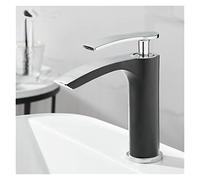 GGYTMQL Black Basin Faucets Bath Basin Mixer Faucet Bathroom Vessel Washbasin Water Mixer Taps Hot and Cold Water Mixer Tap Rose Gold(Rose Gold)