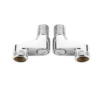 GGYTMQL Black Basin Faucets Bath Basin Mixer Faucet Bathroom Vessel Washbasin Water Mixer Taps Hot and Cold Water Mixer Tap Rose Gold(Rose Gold)