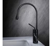 GGYTMQL Black Basin Faucets Bath Basin Mixer Faucet Bathroom Vessel Washbasin Water Mixer Taps Hot and Cold Water Mixer Tap Rose Gold(Rose Gold)