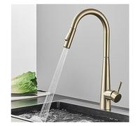 GGYTMQL Black Basin Faucets Bath Basin Mixer Faucet Bathroom Vessel Washbasin Water Mixer Taps Hot and Cold Water Mixer Tap Rose Gold(Rose Gold)