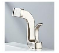 GGYTMQL Black Basin Faucets Bath Basin Mixer Faucet Bathroom Vessel Washbasin Water Mixer Taps Hot and Cold Water Mixer Tap Rose Gold(Rose Gold)