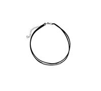GGYTMQL Black Choker Necklaces Adjustable Layered Velvet Leather Lace Choker Collar Necklace for Women