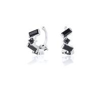 GGYTMQL Black Clip Earrings For Women Exquisite Charming Ear Cuff Earring Jewelry Pendientes