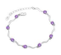 GGYTMQL bracelet for women crystal twisted extend chain bangles 's gift