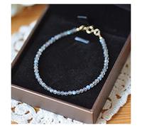 GGYTMQL bracelets for womens 925 2mm labradorite pearl spinel sapphire amethyst shining women men good for pearl 3mm 16cm