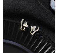 GGYTMQL Butterfly Earrings For Women Shiny Long Tassel Earrings Beautiful Jewelry