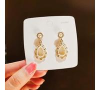 GGYTMQL Butterfly Earrings For Women Shiny Long Tassel Earrings Beautiful Jewelry