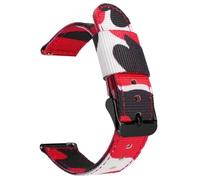 GGYTMQL Camouflage Nylon Watch Strap 18mm 20mm 22mm 24mm Universal Quick Release Sports Smart Watch Strap