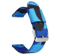 GGYTMQL Camouflage Nylon Watch Strap 18mm 20mm 22mm 24mm Universal Quick Release Sports Smart Watch Strap
