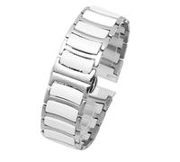 GGYTMQL Ceramic Bracelet In Stainless Steel Watchband Watch Strap Women Man Fashion Wristwatches Band