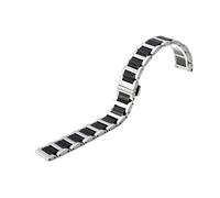 GGYTMQL Ceramic Bracelet In Stainless Steel Watchband Watch Strap Women Man Fashion Wristwatches Band